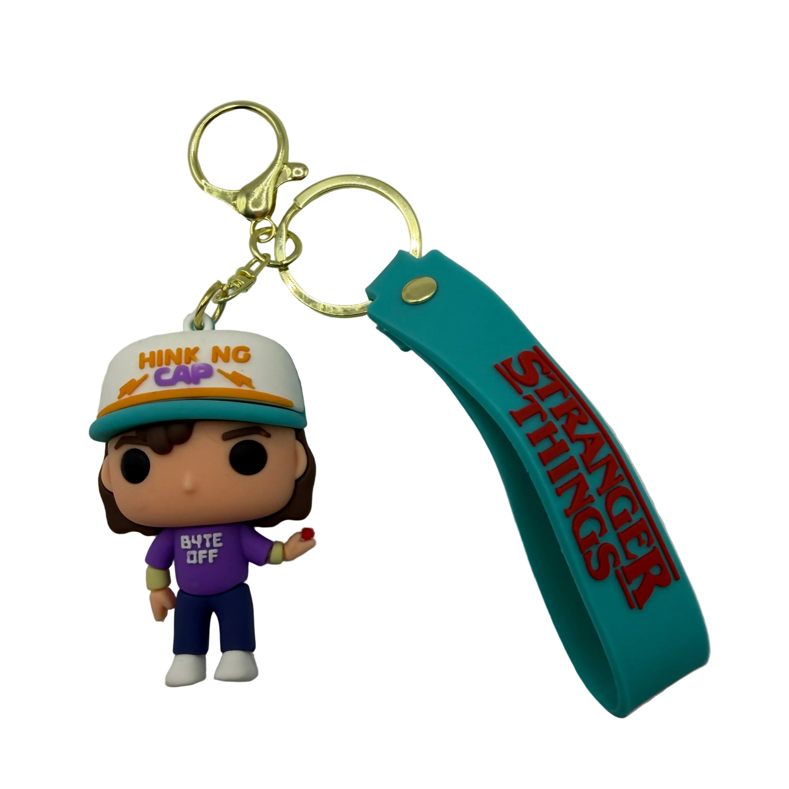 Dustin Henderson Stranger Things Key Ring