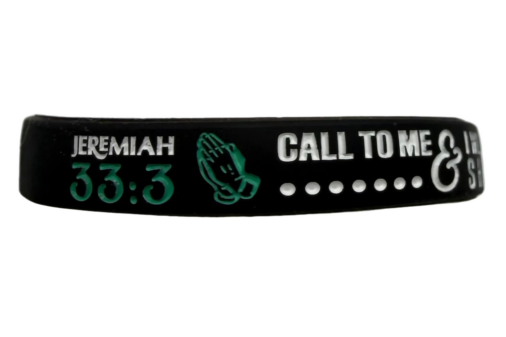 Jeremiah 33:3 Sports Wristband