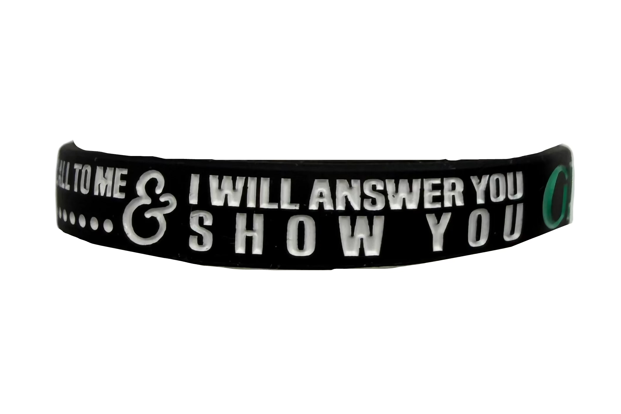 Jeremiah 33:3 Sports Wristband