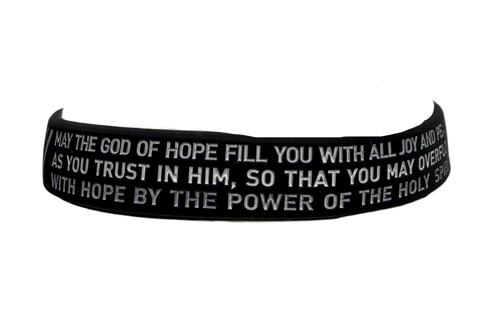 Romans 15:13 Sports Wristband
