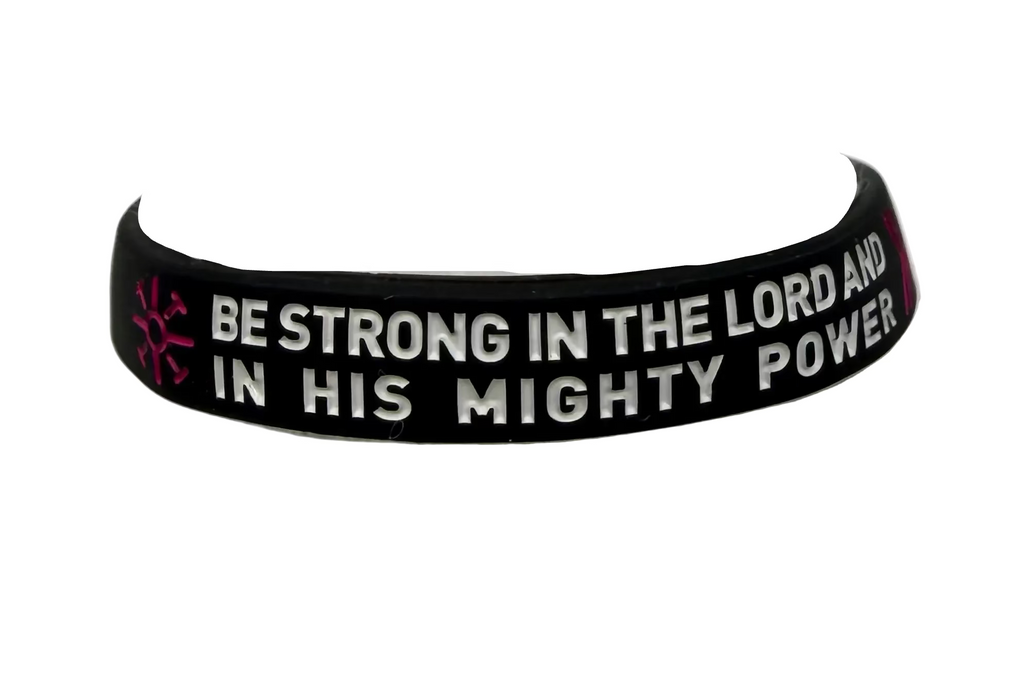 Ephesians 6:10 Sports Wristband V1
