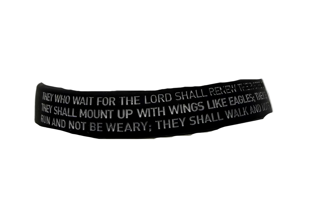 Isaiah 40:31 Sports Wristband V2