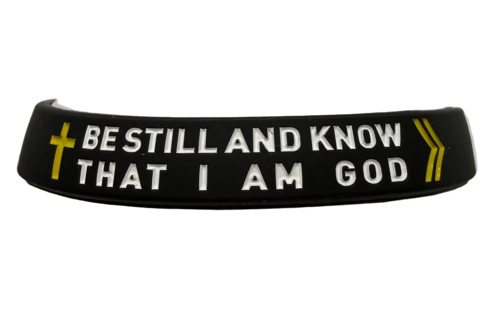 Psalm 46:10 Sports Wristband