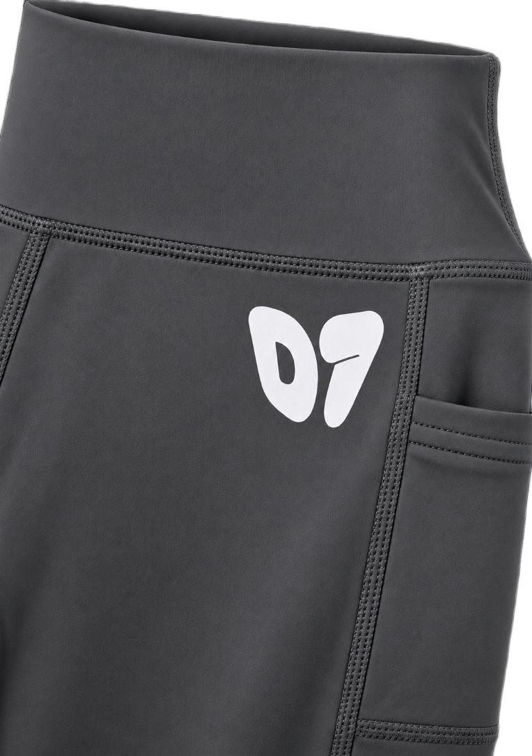Classic D7 Tights - Deep Grey